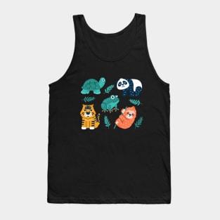 Tropical Animal Tank Top